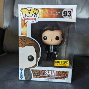Funko Pop! Television Supernatural 93 Sam FBI Hot Topic Exclusive
